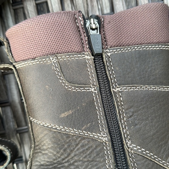 L.l. Bean Men's Storm Chaser Boots 5 - Dark Ash - Picture 8 of 16